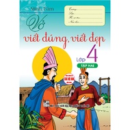 Book - Notebook to write correctly and beautifully for grade 4, volume 2 - HA
