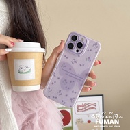 Elegant Purple Phone Case For Realme C12 C11 C3 X7 Pro X50 Pro X 5G 4G Back Cover Cute Flower Butter