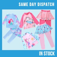 Kids Girl ( 2 Piece ) Swimsuit Muslimah Swimwear Baju Renang Budak Perempuan