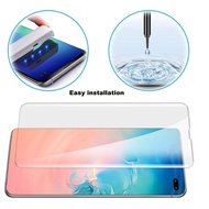 5D UV Liquid Curved Full Glue Tempered Glass For Samsung S8 S9 S10 Plus Note 8 9 10 Screen Protector