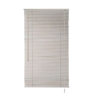 HOME LIVING STYLE VINYL Blinds WOOD 90x160 Cm. Cream Color Curtains And VENETIAN BLIND