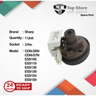 Sharp Washing Machine Water Level Sensor CDN-D6N CDN-D7N ESS108 ESS119 ESS138 ESS139 ESS154 ESS159