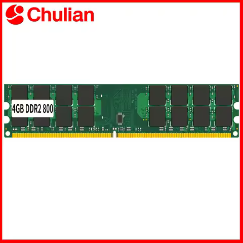For Desktop Computer Memoria Module PC Memory Ram PC6400 DDR2 800MHz 1.8V 240PIN 4GB DIMM Non-ECC Fo