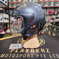 TRAX *PSB APPROVED TR03ZR METAL GUN HELMET