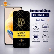 Tempered Glass ESD Anti Static Premium 0.4mm Thick Material OPPO RENO 2 2F/ 3/ 4/ 4F/ 5/ 6/ 7/ 8 Ful