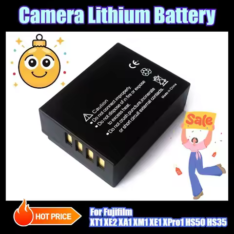 7.2V 1500mAh NP-W126 Camera Batteries for Fujifilm XT1 XE2 XA1 XM1 XE1 XPro1 HS50 HS35