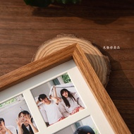 Modern Simple Style Wooden Photo Frame 8x10 10x10 12x12 Square 16x16 Wall Hanging Desktop Stand Crea