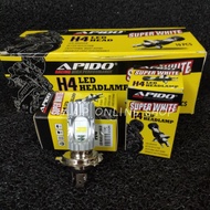 H4 Led Bulb 12V18W Lc135 V4 V5 Y15zr Fz150 Srl115 Ct110 Mentol Depan 100% Original APIDO