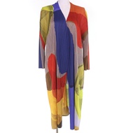 全新☆ 三宅PLEATS PLEASE 20SS PP01-JA702 全印花長版開襟衫，顏色3，日本製，正品，女款