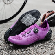 Lockless Cycling Shoes Cycling Shoes Ultra-Light Cycling Shoes Hard-Soled Road Shoes Rotating Button Cycling Shoes Low-Top Cycling Shoes Lace-Free Sneakers Rubber Outdoor Cycling Shoes Pro