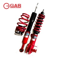 Proton Wira / Waja / Persona / Gen 2 / Satria - GAB HE Series Adjustable Suspension / Coilover (Bole