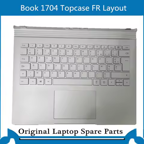 Original for Microsoft Surface Book 1 1704 Keyboard Full Asssembly Topcase FR Layout