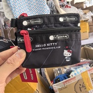 💖12x8 HelloKitty Double Zipper Coin Purse