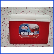 ♀ ✸ ▬ Orocan Mini Ice Box Chest Insulated Cooler 5 - Liters with Handle Color Blue or Red