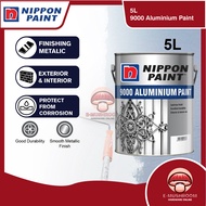 5L Nippon Paint 9000 Aluminium Paint For Metal Finish