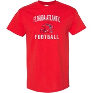 NCAA Football Helmet Faded Color Team T-Shirt College University