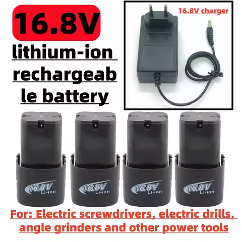 16.8V 2000mAh/3000mAh/4000mAh Li-Ion Battery Replacement For Electric Screwdriver Multi-Purpose Dril