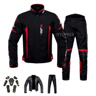 Waterproof Motorcycle Clothing Motorcycle Jacket Pants Suit Reflective Racing Jacket Biker Motorbike Motocross Moto Jacket