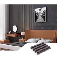 WD Wood Panel WPC Wall Panel Bahan PVC Motif Kayu Dinding Kisi Kisi Kayu Dekorasi Tembok