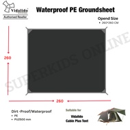 Ground Sheet Tent Mat PE Size 260x260 CM