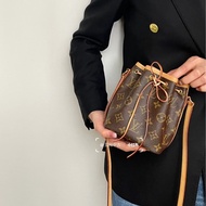 路易威登絕版水桶包LV原花nano noe抽繩束口小水桶包M41346