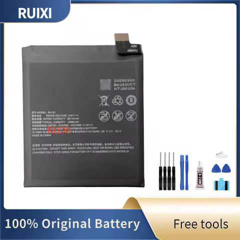 RUIXI BA181 BA191 BA172 3.87V 4000mAh Battery For MEIZU 18 18S 18X 18 Pro 18S Pro mobile phone batte