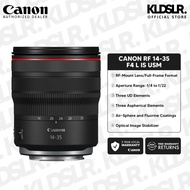 [READY STOCK] Canon RF 14-35mm F4 L IS USM Lens (Canon Malaysia Warranty)