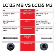 CJ Ipoh LC135 4S 5S Exhaust MB FM FB VMB VFM YMB 28mm 32mm 35mm Standard Cutting Racing 4Speed 5Spee