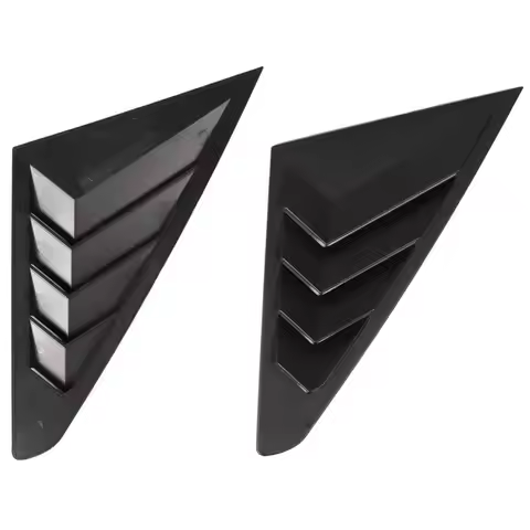 MML-Rear Side Window Louvers, Scoop Louvers Cover Blinds For MG 5 MG5 2021 Car Exterior Accessories