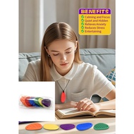 Fidget Pad Fidget Functions/HH/Fidget Controller Stress Reducer, Fidget Toy ADHD Fidget Toys Adults