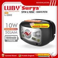 SENTER KEPALA LUBY L2882 / HEADLAMP LUBY L2882 / RECHARGEABLE / CAHAYA PUTIH / LUBY L2882 10WATT / 1