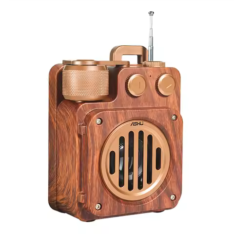 Audience Sound Box Portable Bluetooth Sound Box Speaker Bluetooth Speakers Retro Speaker Outdoor Rad