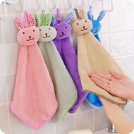 Microfiber Rabbit HAND Towel HAND Towel/ Towel Napkin Hanging Towel Cute Rabbit Kitchen Towel HAND T