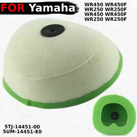 Air Filter Intake Air Cleaner Element For Yamaha WR450 WR450F WR250 WR250F WR 450 WR450F WR250 WR 25