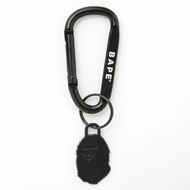 RGH [READY] BAPE KEYCHAIN - A BATHING APE PENDANT - BLACK EDITION DISKON