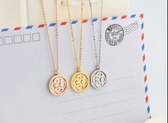 VCA 梵克雅寶圓環貝殼四葉草項鍊