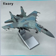 fixory American 1/72 Scale Aircraft F-35B Fighter for Room Desktop Decoration , SU-35, 23x14.5x6.3cm
