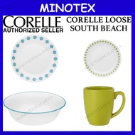 Corelle Loose South Beach/ Corelle Loose Dinner Plate / Corelle Loose Bread and Butter Plate / Corel