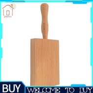 Pasta Making Board, Gnocchi Board, Beech Wood Gnocchi Board Butter Board Dough Scraper for Pasta and