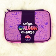 UNGU Smiggle PENCIL CASE HARDTOP CHANGE Purple