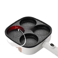 Breakfast Pot Sticky Pan 4-Hole Cake Pan Frying Machine Electric Eggs Non-Dumpling Fried Eggs Househ