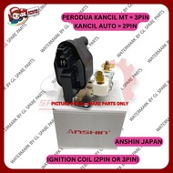 (ANSHIN JAPAN) IGNITION COIL PLUG COIL PERODUA KANCIL 660 850 (AUTO = 2PIN)(MANUAL = 3PIN)