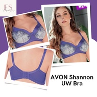 [Best-Selling Bra] AVON Shannon Underwire UW Bra Plus Size 34B-42D (Violet)