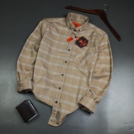 KEMEJA Brill EIGHTY EIGHT. Long Sleeve Flannel Shirt
