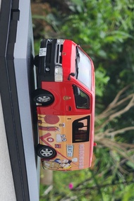 Toyota 豐田 Hiace 消防宣傳車 1:43 合金模型