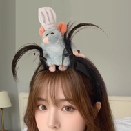 *READY STOCK AT MALAYSIA*New Style Cartoon Plush Doll Headband Ladies Face Washing Hair Accessories 