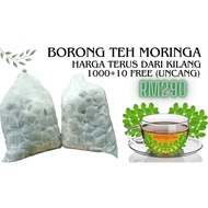 BORONG TEA MORINGA TERUS DARI KILANG (1000uncang)