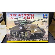 Italy ITALERI 1/35 M36 B1 90mm Tank Destroyer Assembly Model with Original Box.The Board is Brand Ne