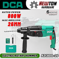 DCA ELECTRIC ROTARY HAMMER - AZ800-26 800W 1200RPM