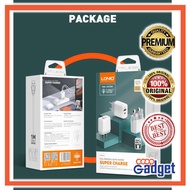 ORIGINAL LDNIO A2316C A2421C Super Fast Charge QC3.0 + PD USB-C Quick Charge UK PLUG Travel Charger 